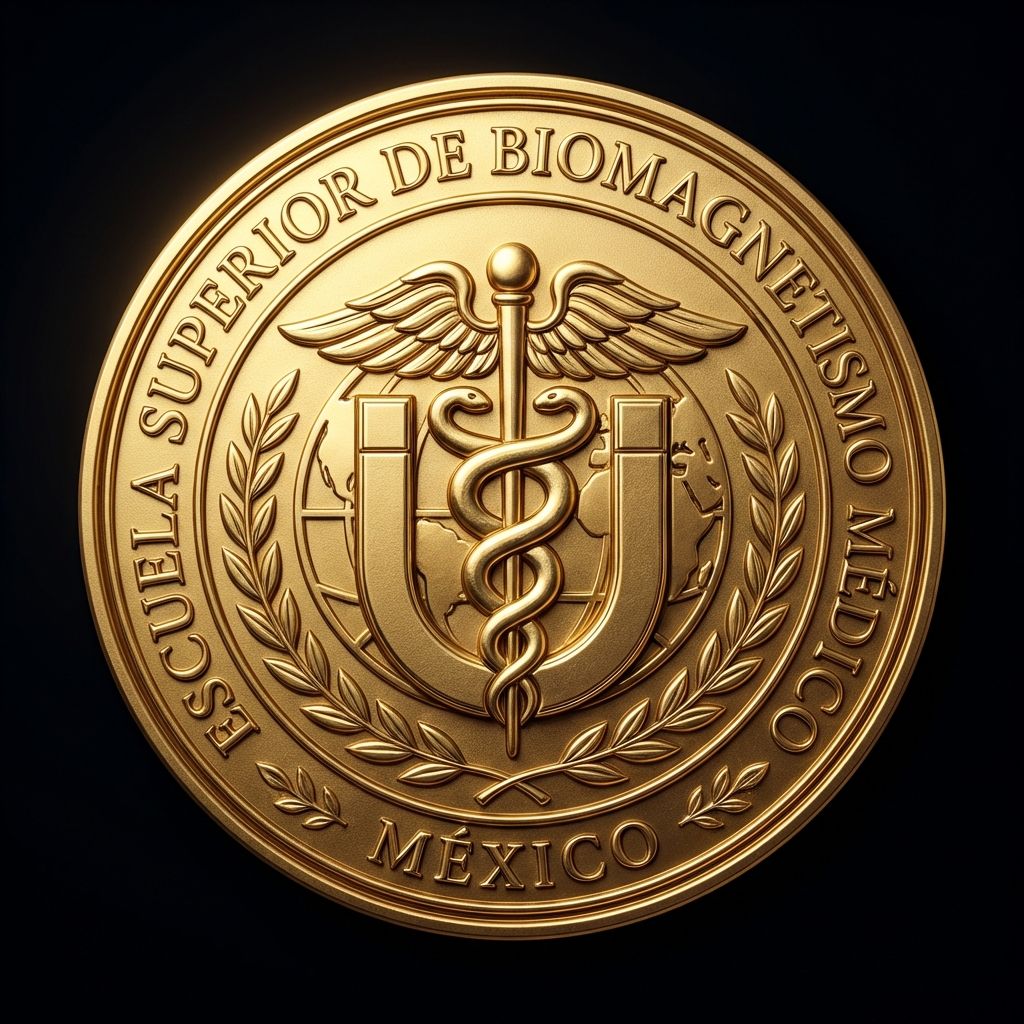 Sello de Escuela Superior de Biomagnetismo